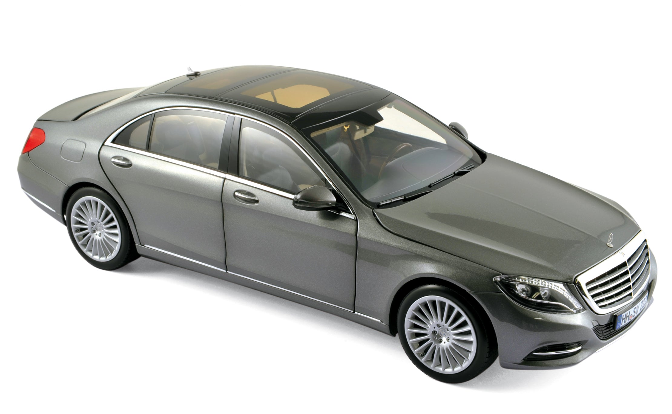 norev-mercedes-benz-classe-s-2013-modellino-auto-1-18-argento-2 image 1