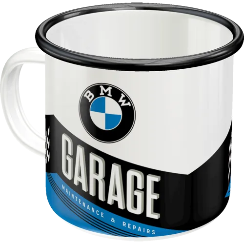nostalgic-art-bmw-garage-tazza-smaltata-360-ml image 1