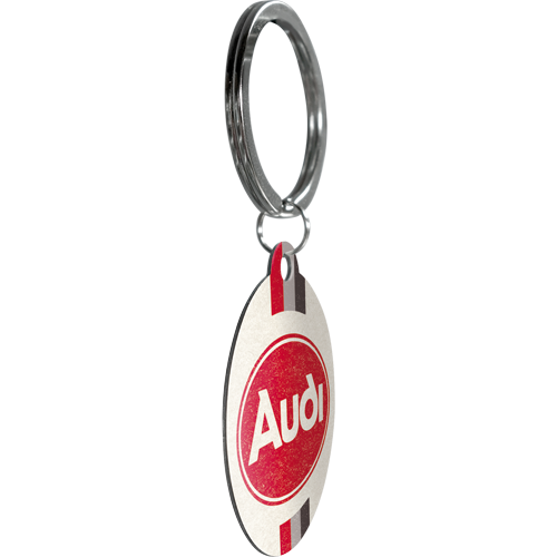 nostalgic-art-audi-logo-portachiavi-in-metallo-4-cm image 5