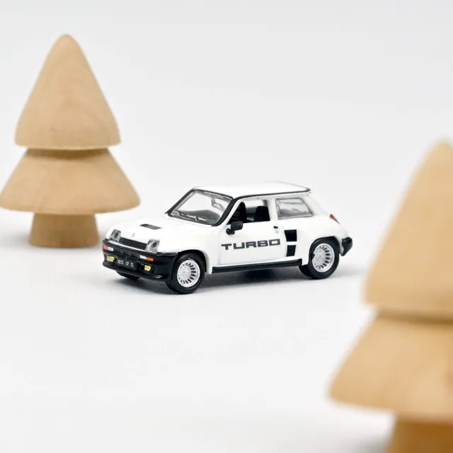 norev-renault-5-turbo-1980-bianca-modellino-auto-1-87 image 1