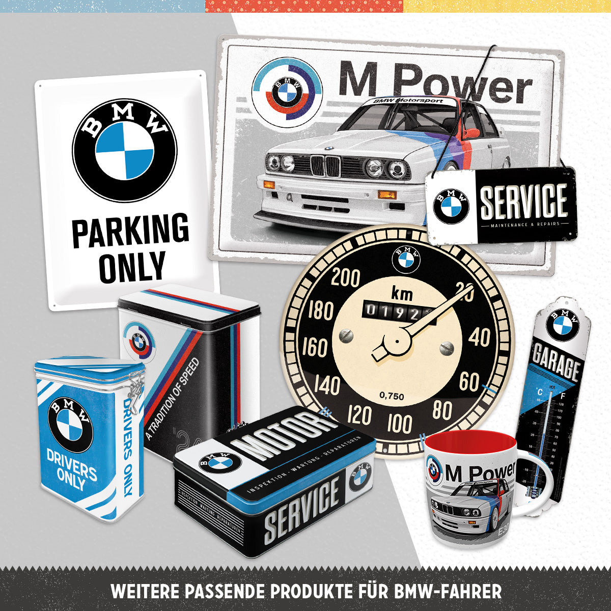 nostalgic-art-bmw-logo-portachiavi-in-metallo-4-cm image 7
