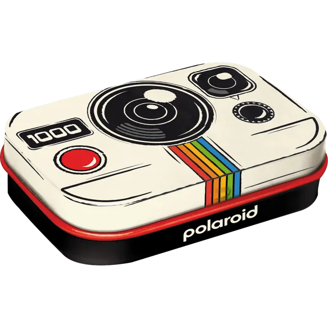nostalgic-art-polaroid-vintage-camera-scatola-latta-mentine-6x4-cm image 1