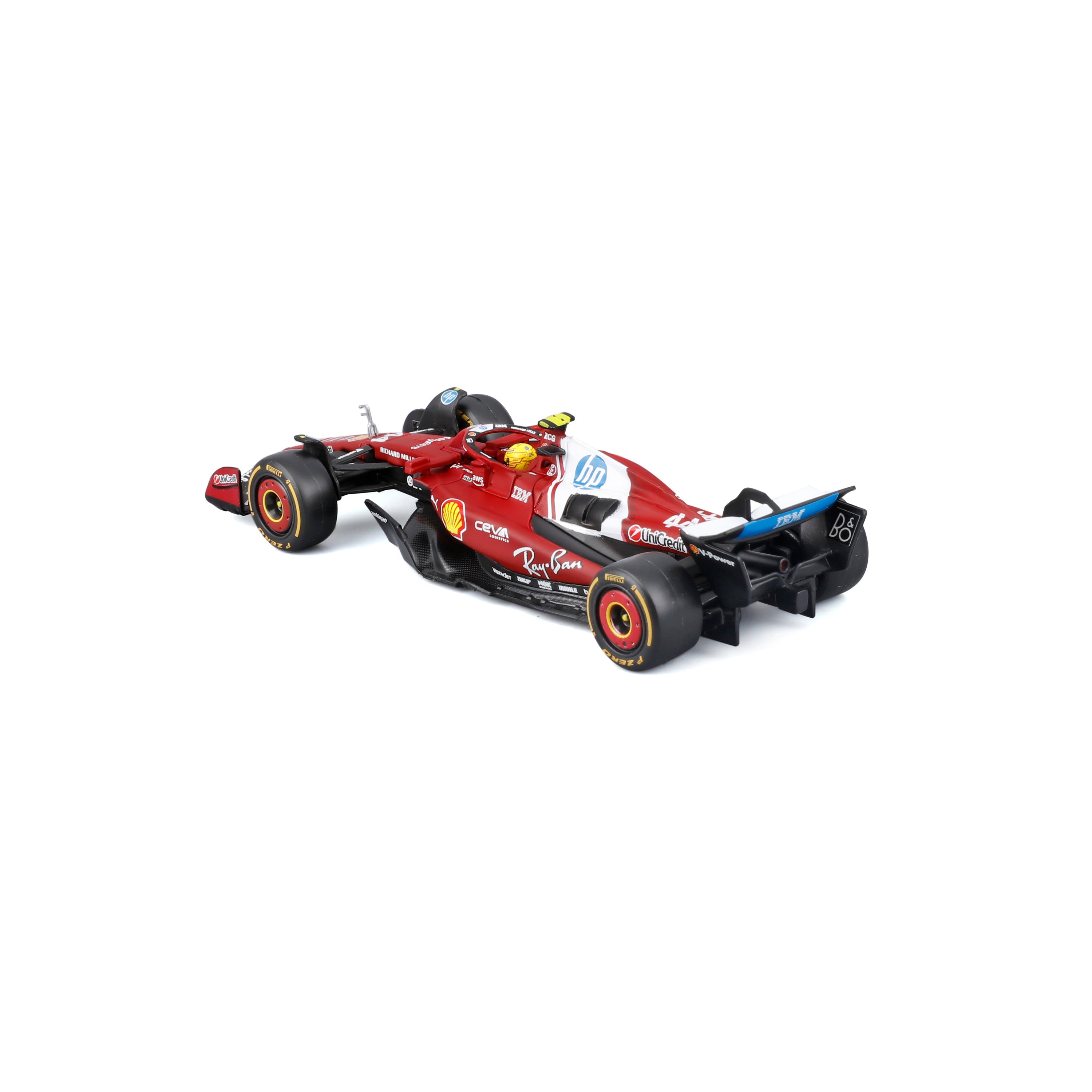 bburago-ferrari-sf-25-lewis-hamilton-44-f1-2025-1-43-con-teca image 7
