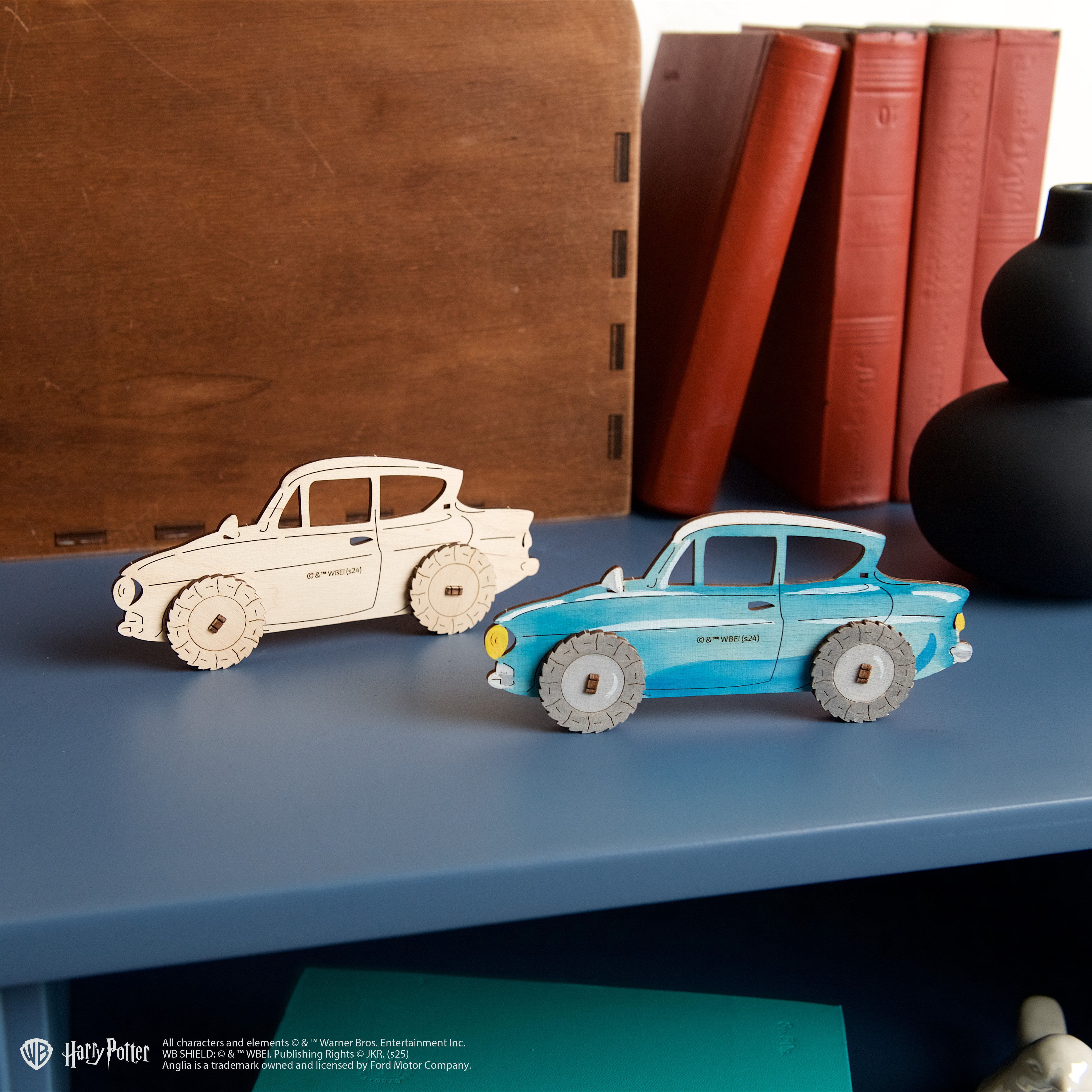 ugears-ford-anglia-auto-volante-harry-potter-modello-3d-da-colorare image 6