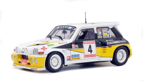 solido-renault-5-maxi-turbo-modellino-auto-rallye-de-asturias-1986-c-sainz-4-sca image 1