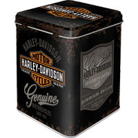 nostalgic-art-harley-davidson-genuine-logo-scatola-t-in-metallo-100g image 2