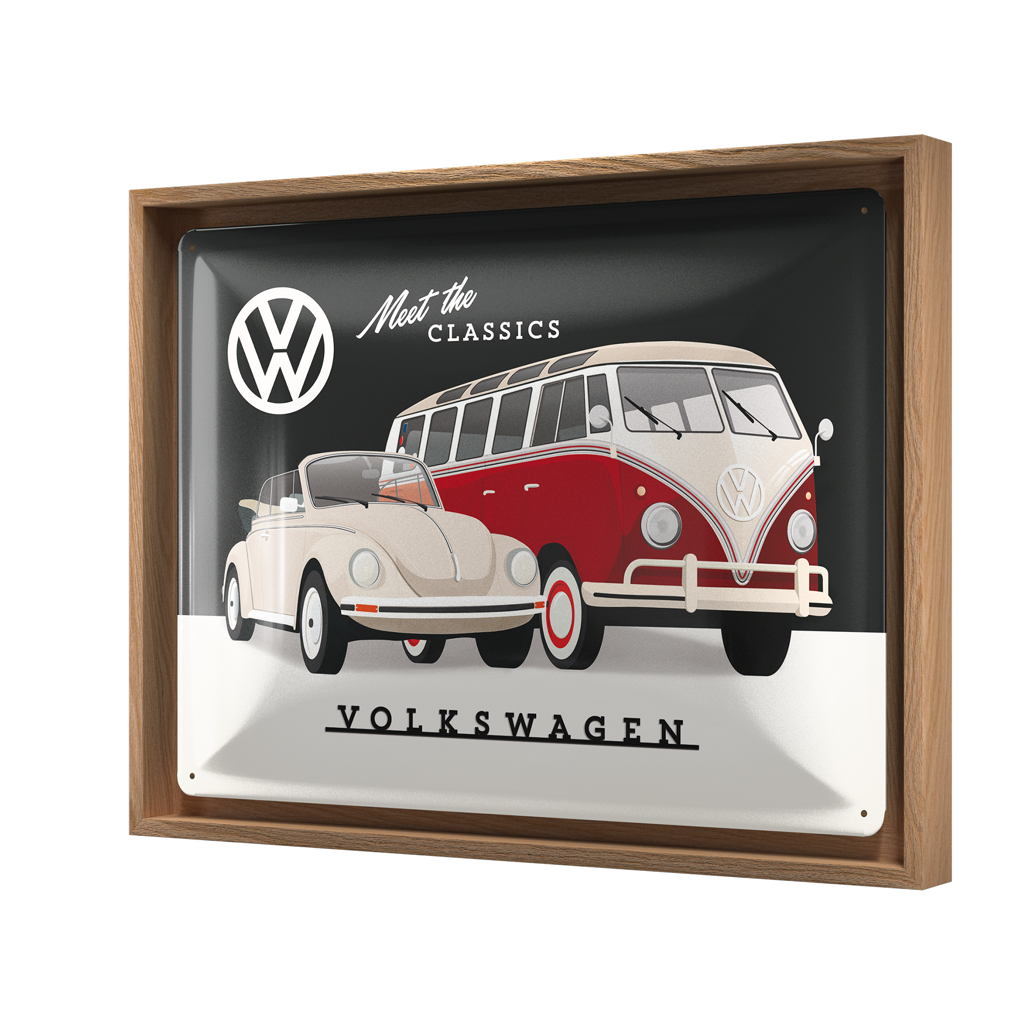 nostalgic-art-vw-meet-the-classics-n-frame-l-edition-cornice-33-5x44-cm image 1