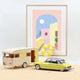 norev-citro-n-ds-19-1960-jonquille-yellow-caravan-digue-panoramic-1-18 image 2