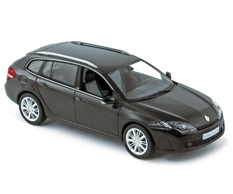 norev-renault-laguna-gt-break-2008-noir-nacr-modellino-1-43 image 1
