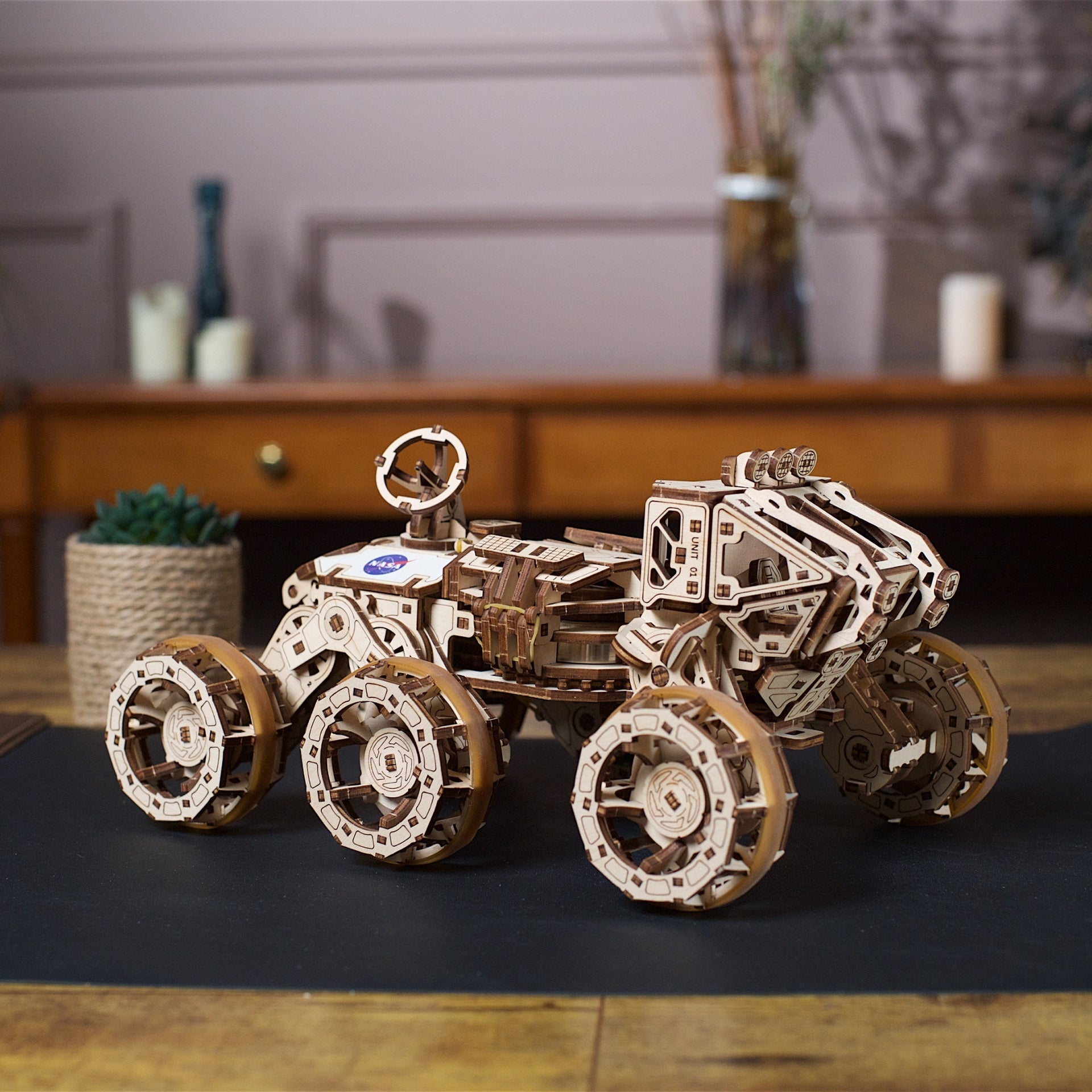 ugears-manned-mars-rover-modello-meccanico-in-legno-del-rover-per-l-esplorazione image 8