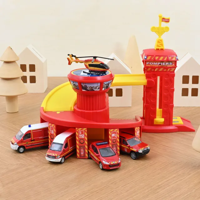norev-safety-center-emergency-veicolo-1-64-centro-soccorso-giocattolo-dai-3-anni image 1
