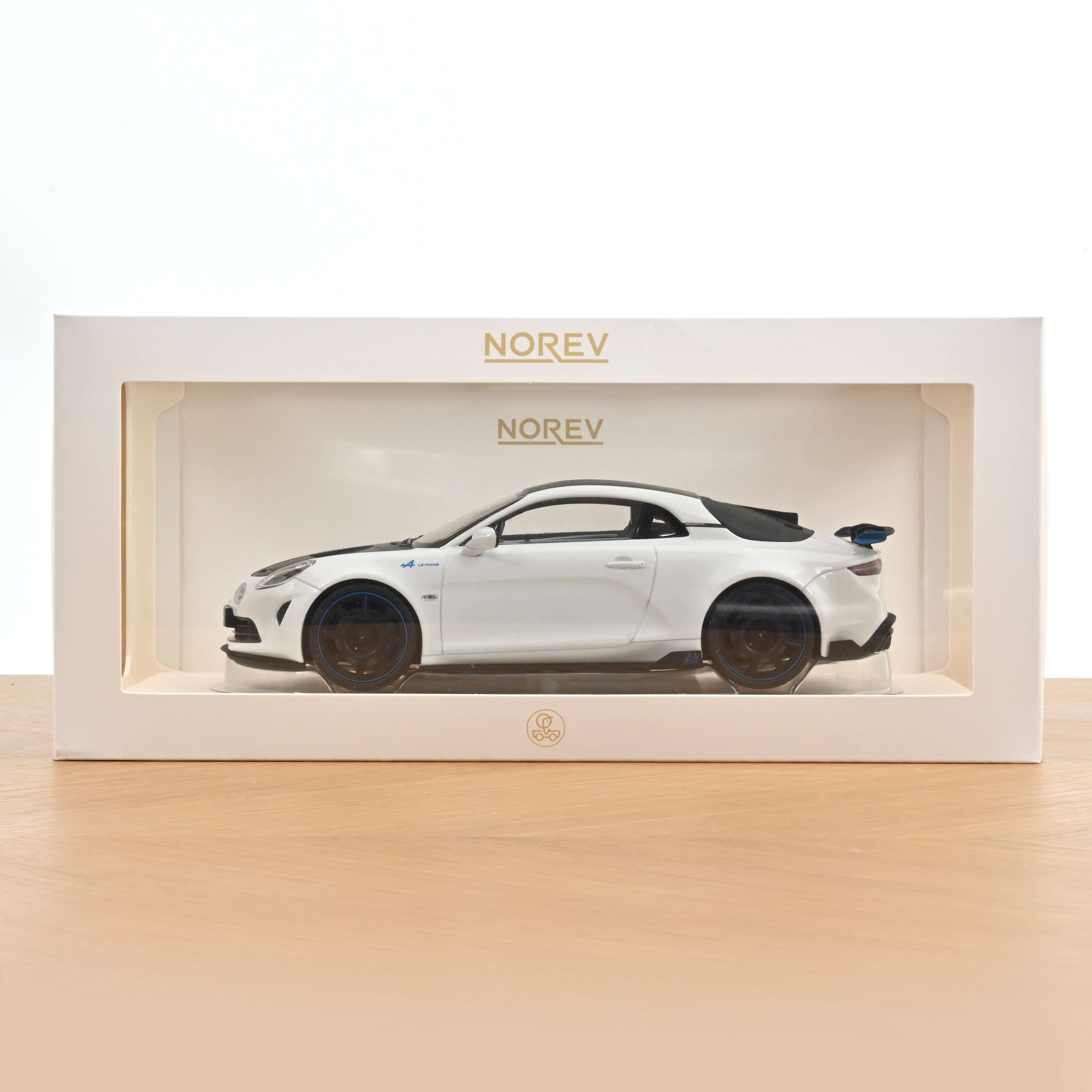 norev-alpine-a110-r-le-mans-2023-1-18-blanc-glacier-100-pezzi image 5
