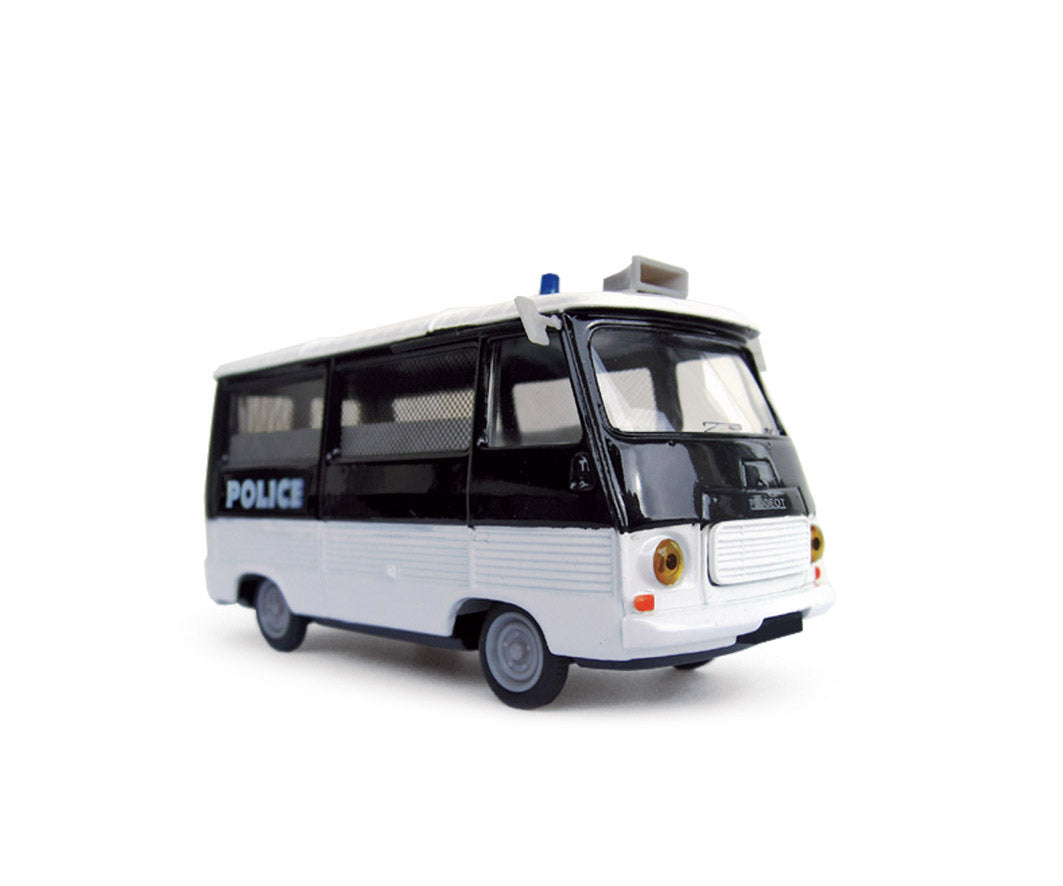 norev-peugeot-j7-1968-police-secours-modellino-furgone-1-87-minijet image 1