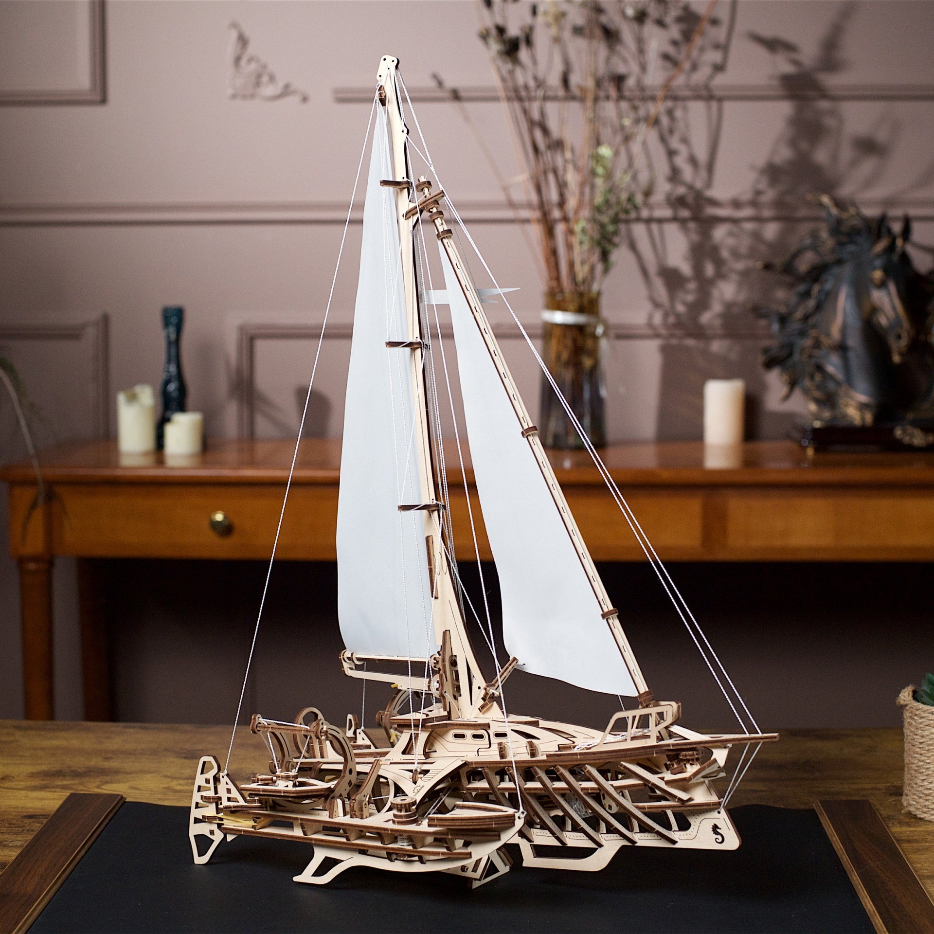 ugears-trimaran-merihobus-veliero-trimarano-in-legno-da-costruire image 7