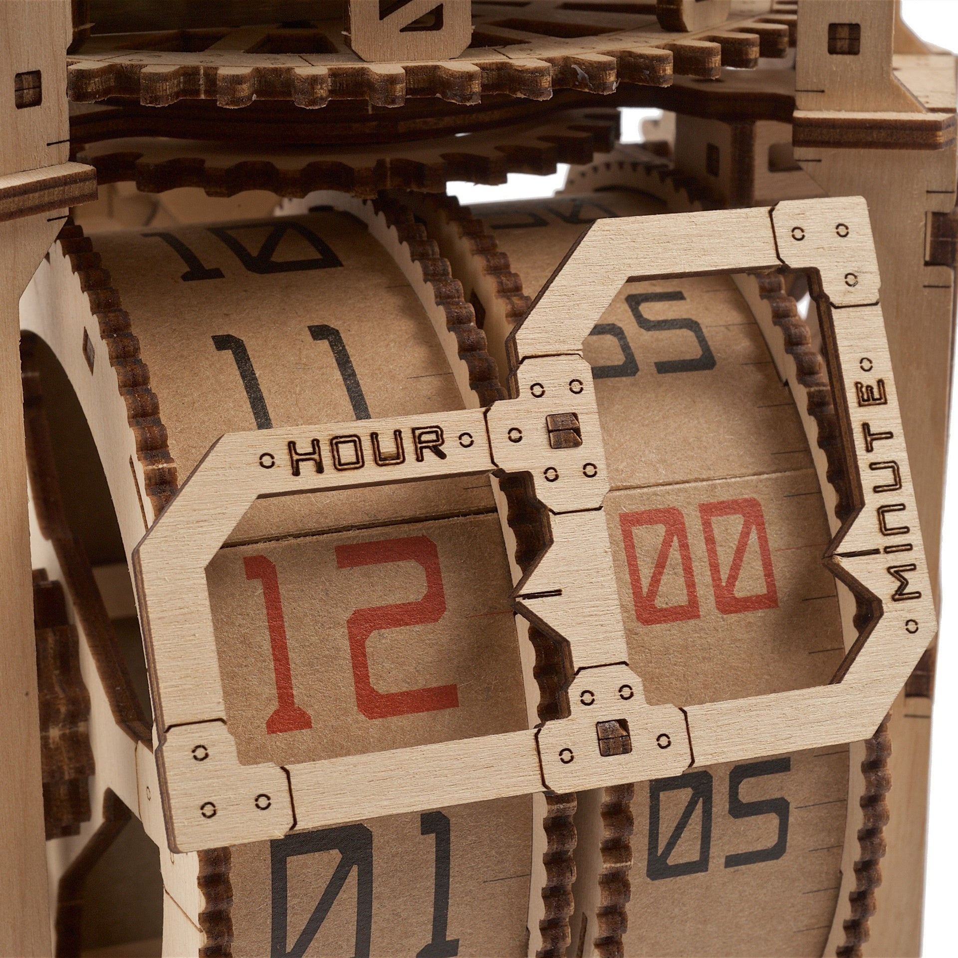 ugears-sky-watcher-tourbillon-orologio-da-tavolo-meccanico-in-legno image 2