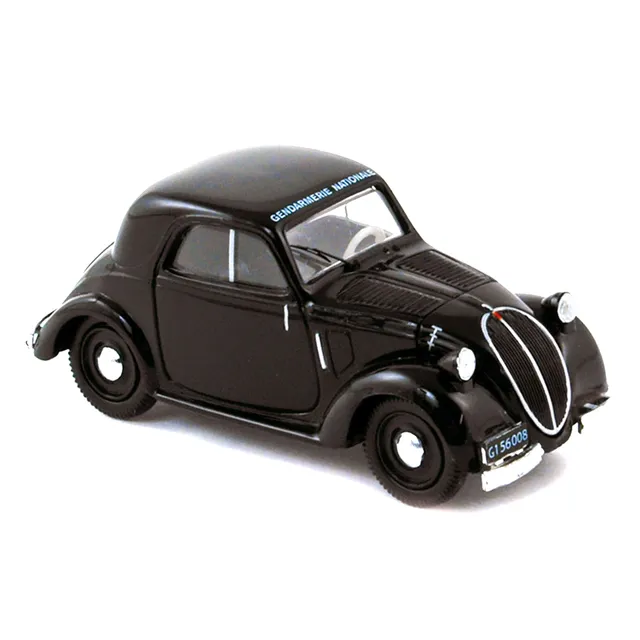norev-simca-5-coup-1945-gendarmerie-modellino-auto-1-43 image 1
