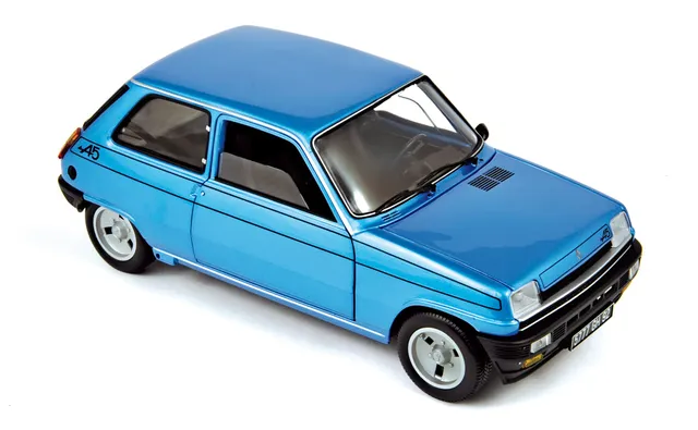 norev-renault-5-alpine-1977-modellino-auto-1-18-blu-metallizzato image 1