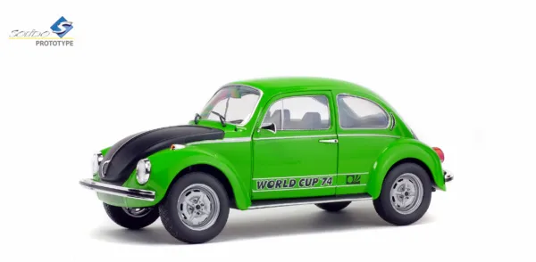 solido-volkswagen-beetle-1303-weltmeister-1974-modellino-auto-1-18-verde image 1