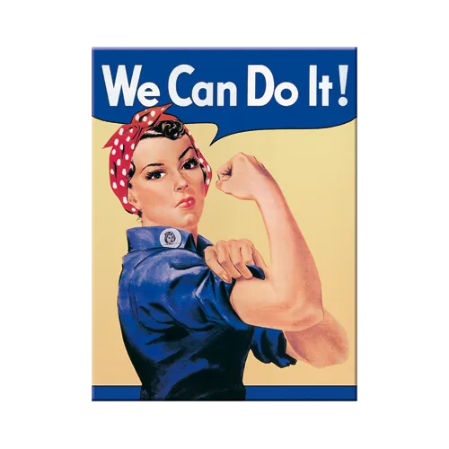 nostalgic-art-we-can-do-it-magnete-da-frigo-6x8-cm image 1