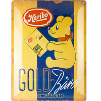 nostalgic-art-haribo-goldb-ren-vintage-gold-targa-in-metallo-30x40-cm image 2