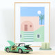 norev-porsche-911-carrera-4-targa-964-1991-modellino-auto-1-18-verde-menta-200-p image 3