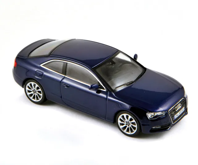 norev-audi-a5-coupe-2012-modellino-auto-1-43-blu-metallizzato image 1