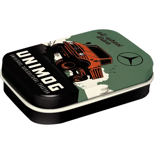 nostalgic-art-daimler-truck-unimog-pocket-box-portamina-in-metallo-stampato-6x4x image 1