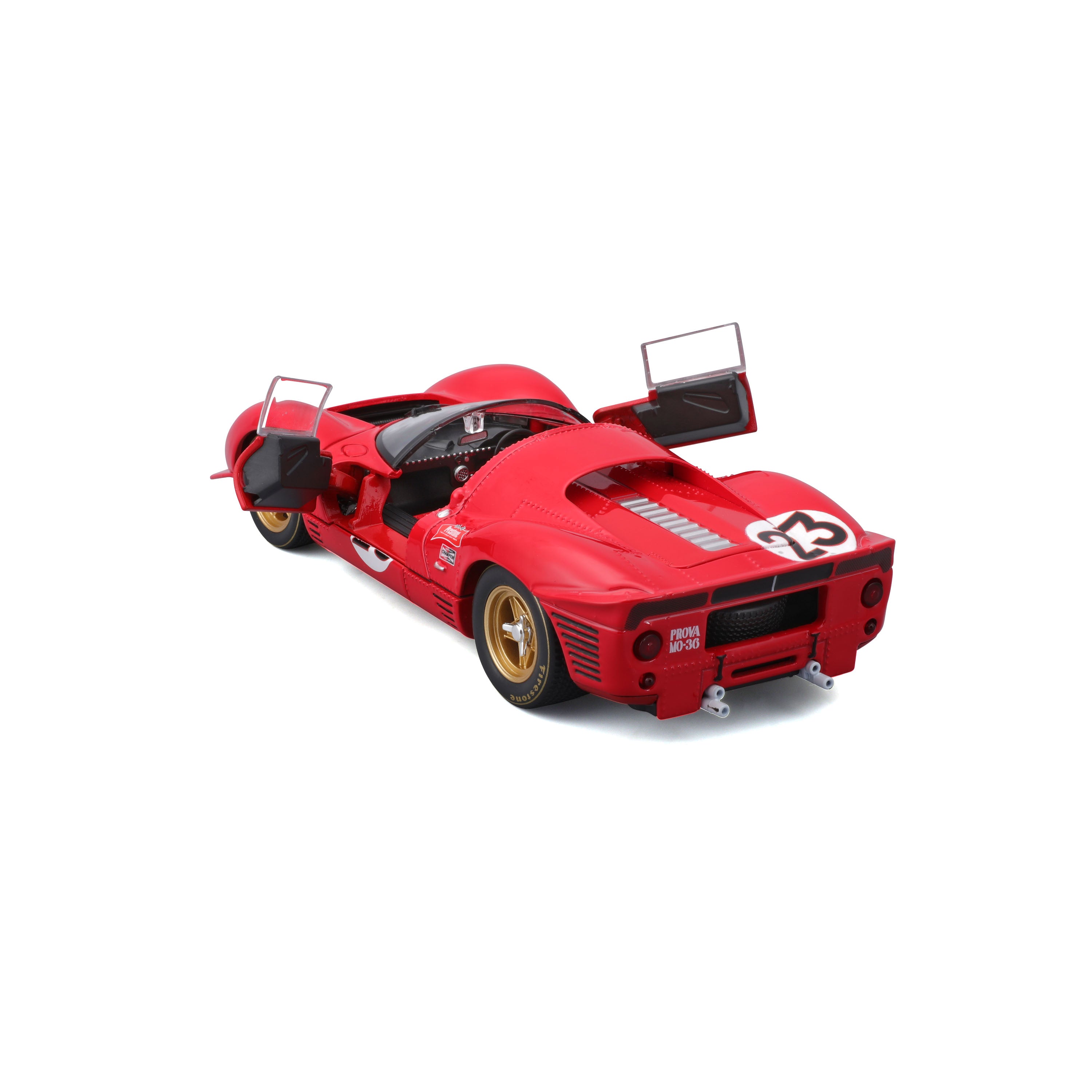 bburago-ferrari-330-p4-daytona-1967-auto-storica-1-24-diecast image 3