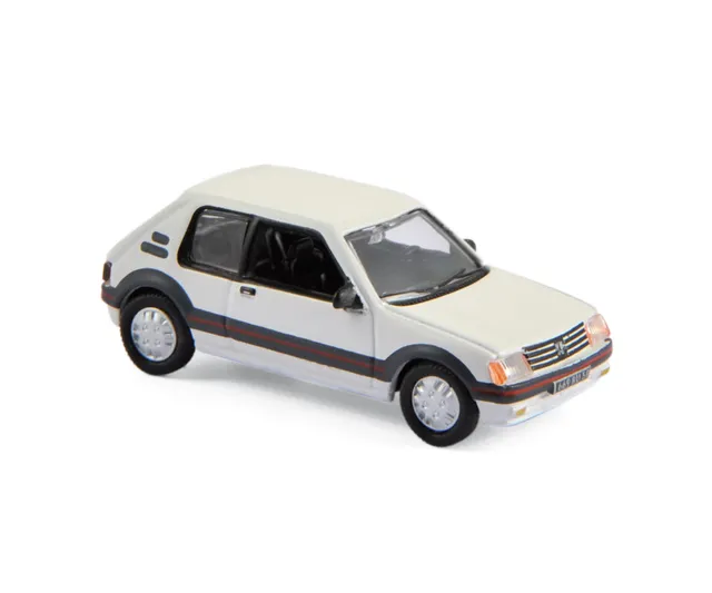 norev-peugeot-205-gti-1984-modellino-auto-1-87-meije-blanc image 1