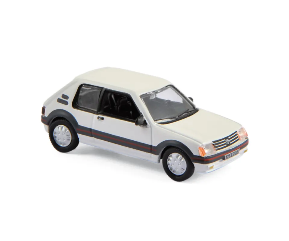 norev-peugeot-205-gti-1984-bianco-meije-modellino-auto-1-87 image 1