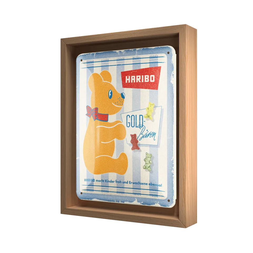 nostalgic-art-haribo-vintage-gold-b-ren-n-frame-s-edition-18-5-x-24-cm image 1