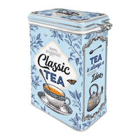 nostalgic-art-classic-tea-scatola-in-latta-con-coperchio-clip-7-5x11x17-5-cm image 3
