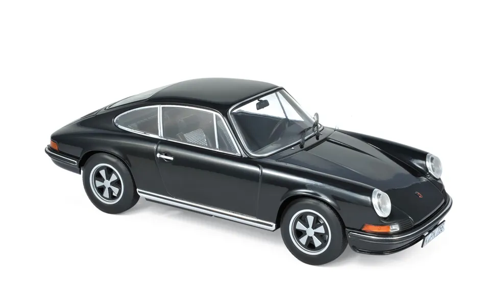 norev-porsche-911-s-1973-modellino-auto-1-18-nero image 1
