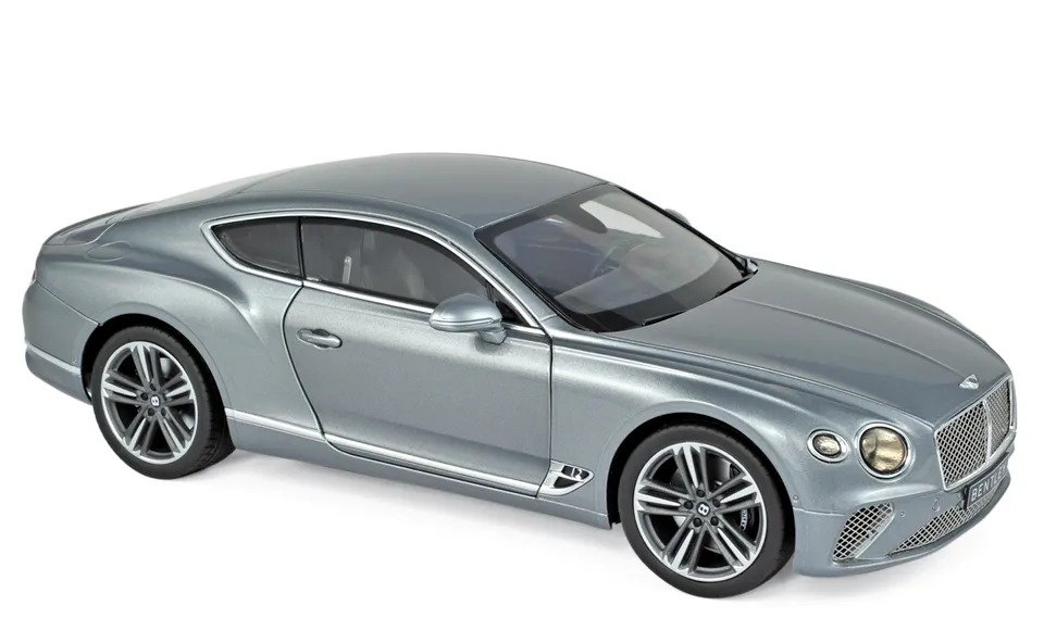 norev-bentley-continental-gt-2018-modellino-auto-1-18-hallmark-metallizzato image 1