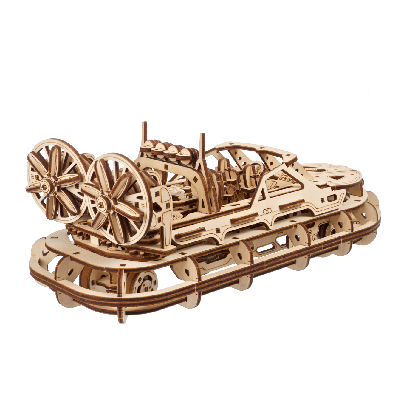 ugears-rescue-hovercraft-modello-meccanico-in-legno-da-costruire image 2
