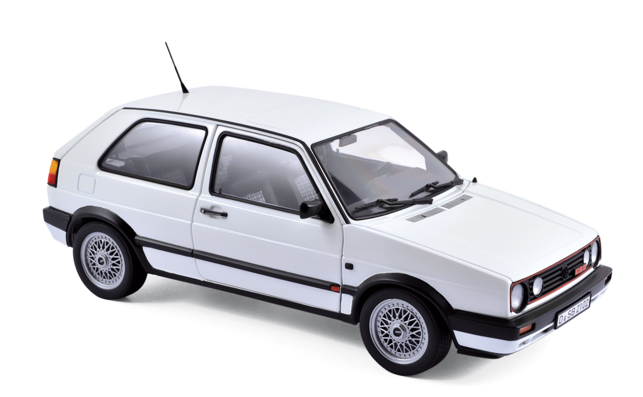 norev-vw-golf-gti-g60-1990-modellino-auto-1-18-bianco image 1