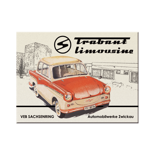 nostalgic-art-trabant-limousine-calamita-da-frigo-in-metallo-6x8-cm image 1