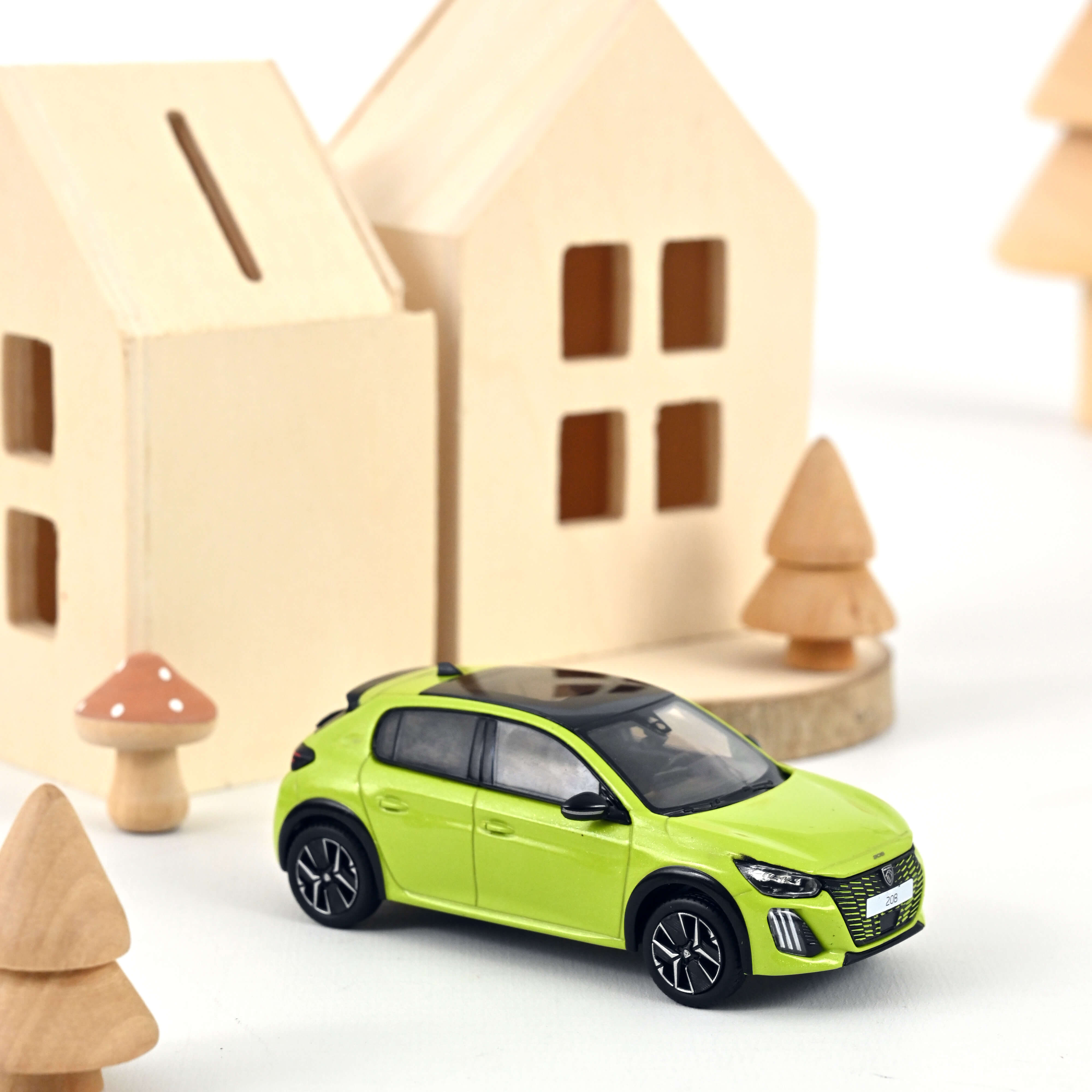 norev-peugeot-208-gt-2024-giallo-agueda-modellino-auto-1-43 image 1
