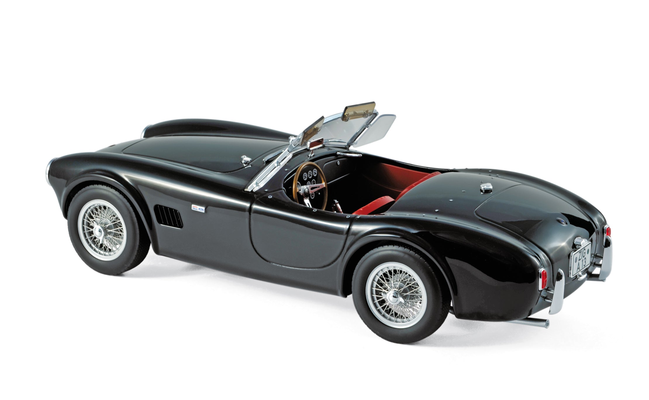norev-ac-cobra-289-1963-nero-modellino-auto-1-18 image 2