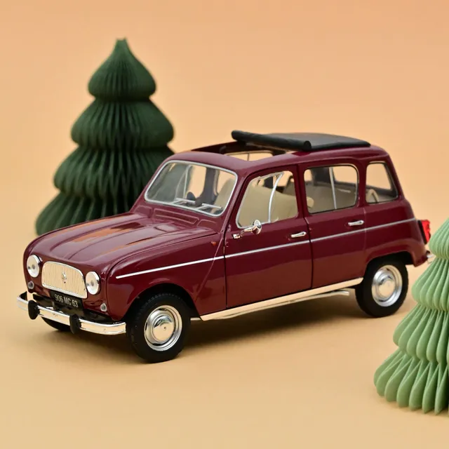 norev-renault-4l-1966-dark-red-1-18-modellino-die-cast image 1