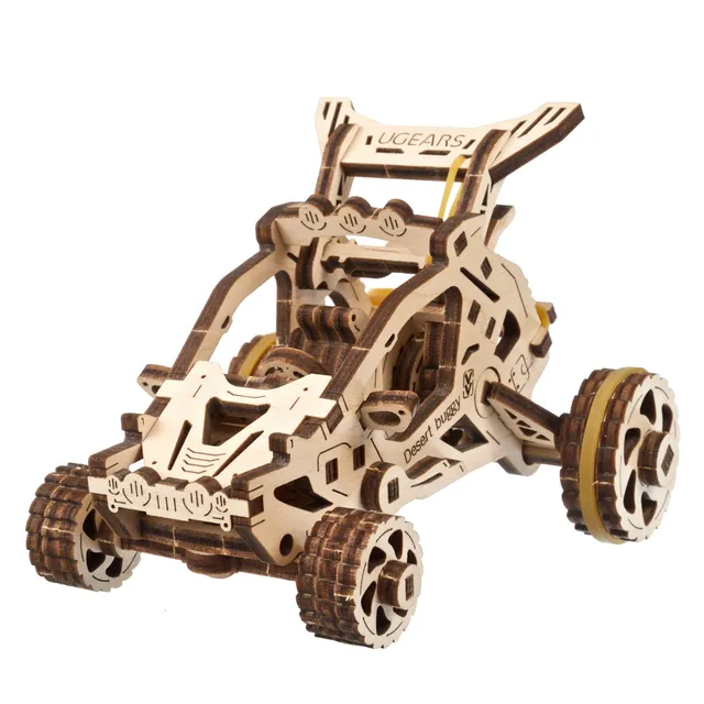 ugears-desert-buggy-u-mini-modello-meccanico-in-legno image 1