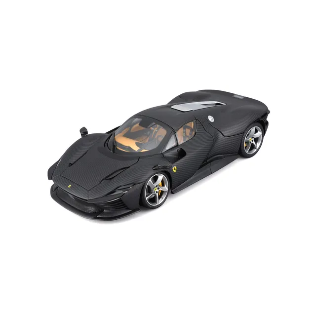 bburago-exclusive-series-ferrari-daytona-sp3-scala-1-18-50-anniversario-carbon-l image 1