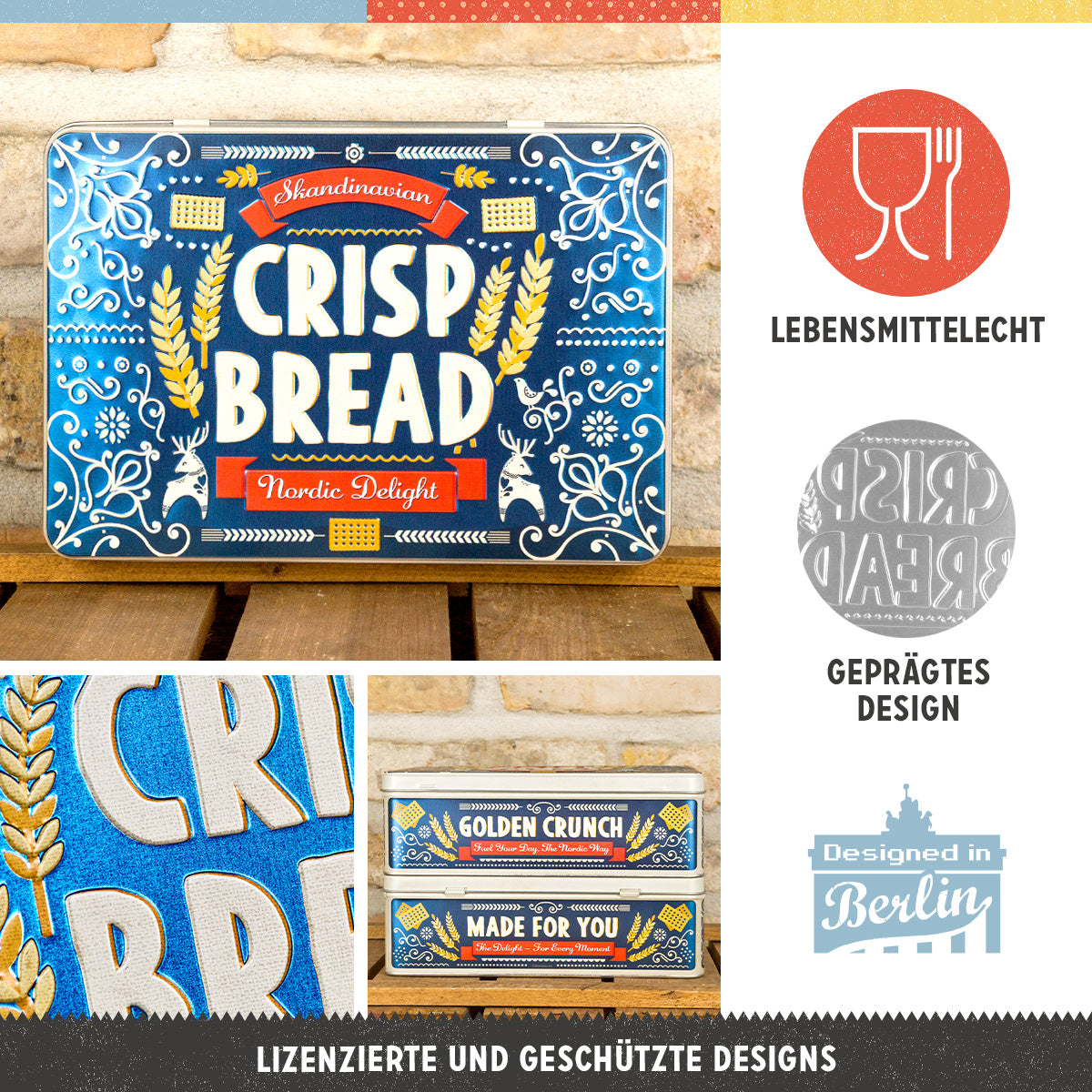 nostalgic-art-crisp-bread-scatola-metallo-piatta-2-5-l image 3