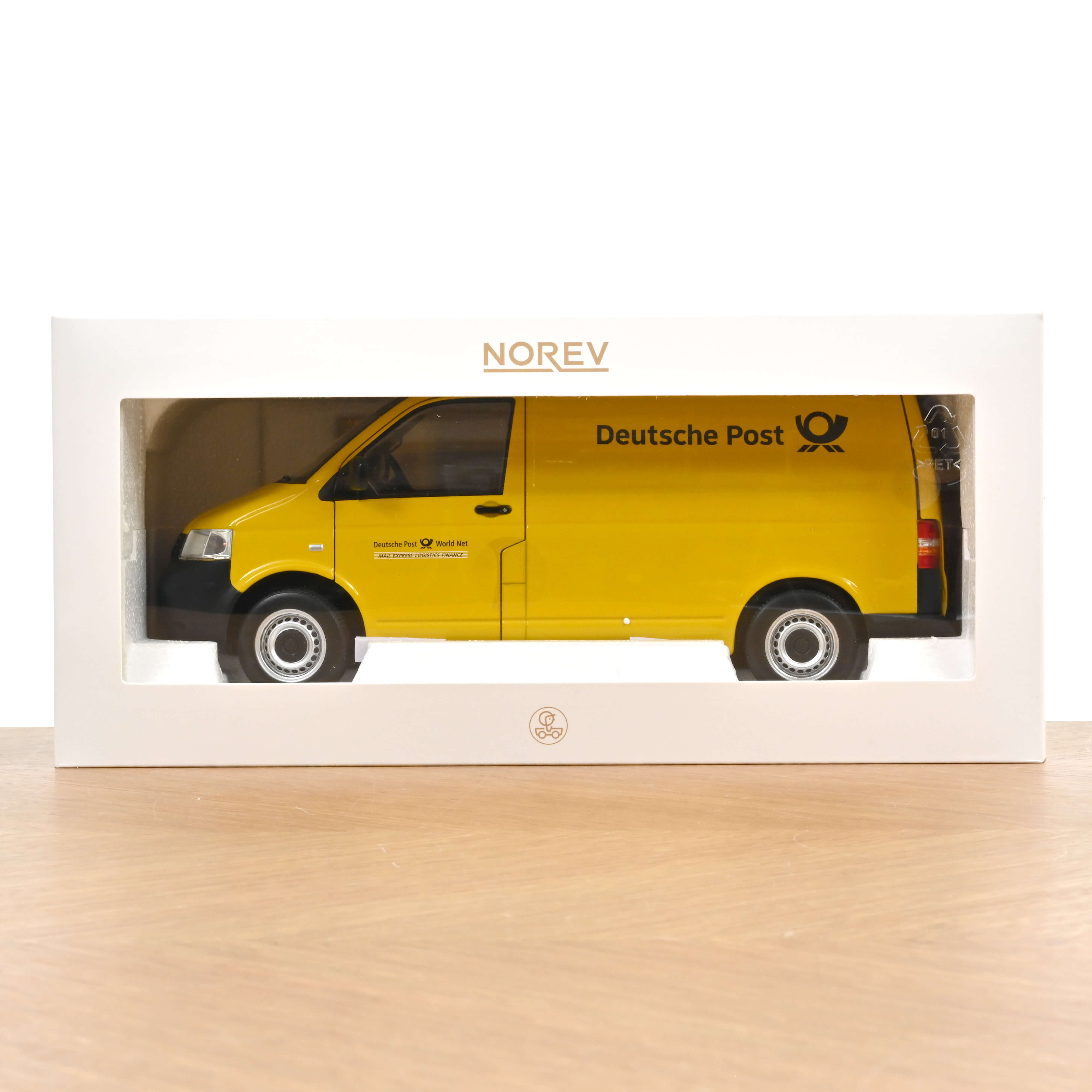 norev-vw-transporter-t5-2003-poste-tedesche-giallo-1-18 image 6
