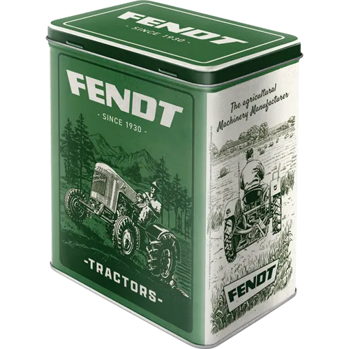 nostalgic-art-fendt-green-fields-scatola-in-metallo-l-10x14x20-cm-3-litri image 1