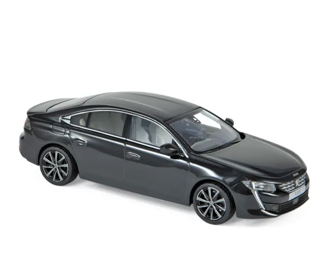 norev-peugeot-508-2018-modellino-auto-1-43-nero-perla-nera image 1