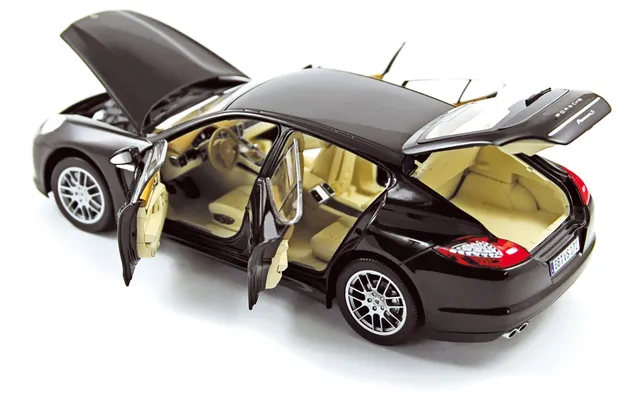 norev-porsche-panamera-s-2009-modellino-auto-1-18-mogano-metallizzato image 1