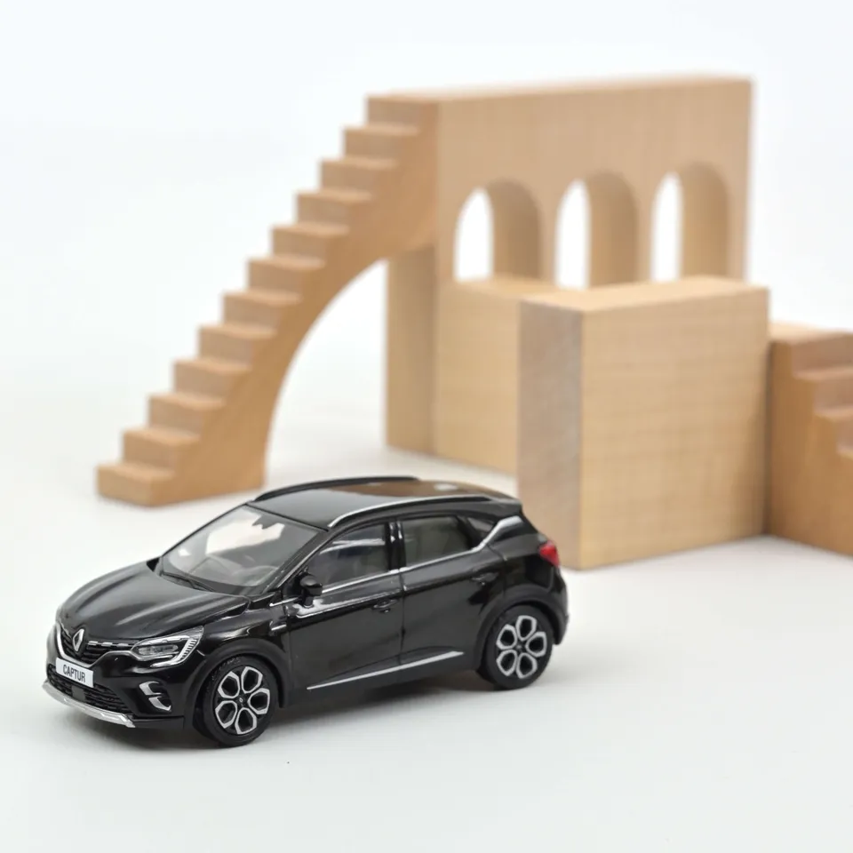 norev-renault-captur-2022-modellino-auto-die-cast-1-43-noir-diamant image 1