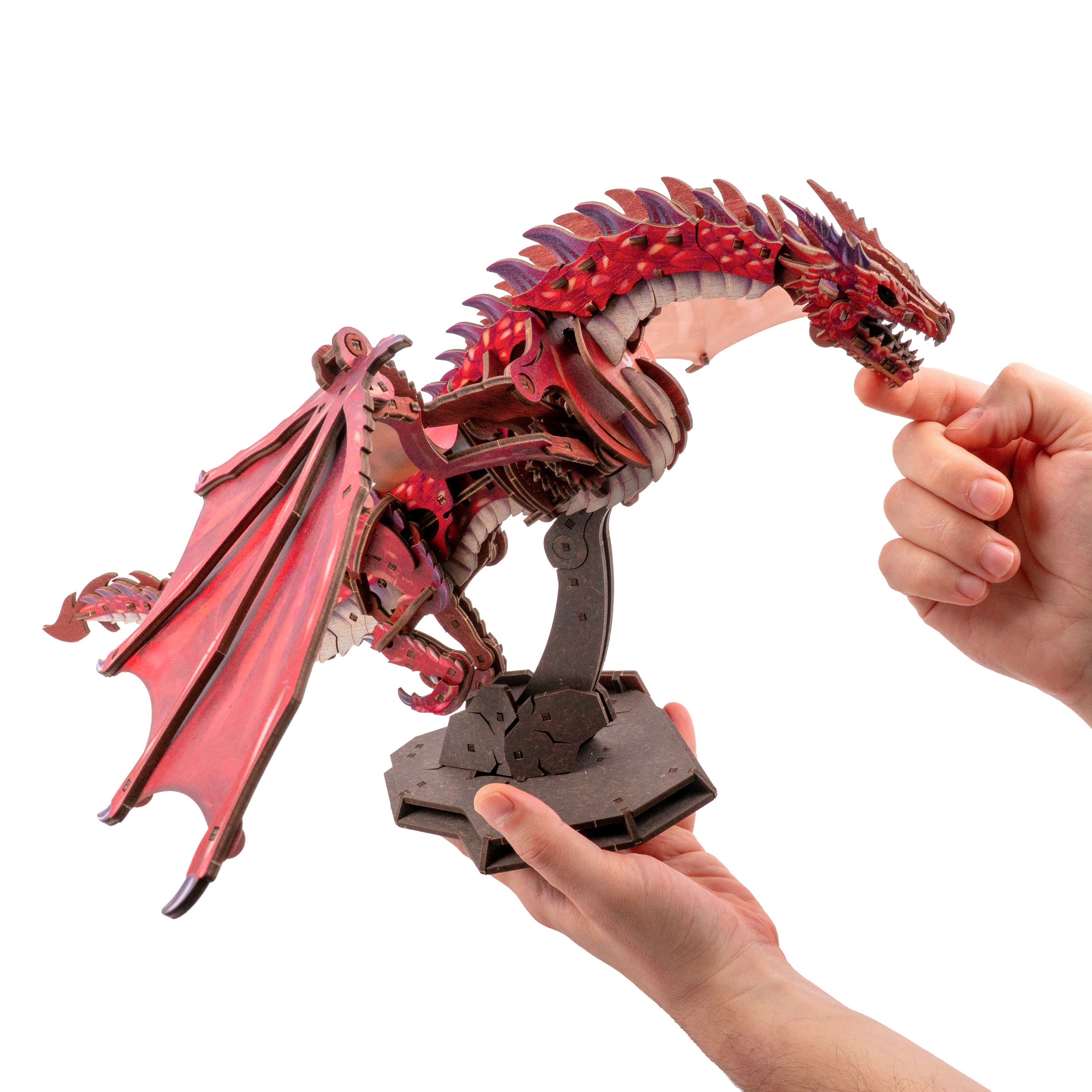 ugears-firestorm-dragon-modello-meccanico-drago-avanzato image 6