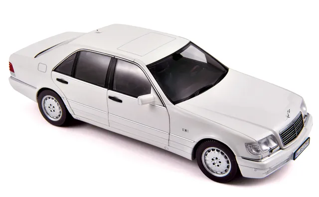norev-mercedes-benz-s600-1997-modellino-auto-1-18-bianco image 1